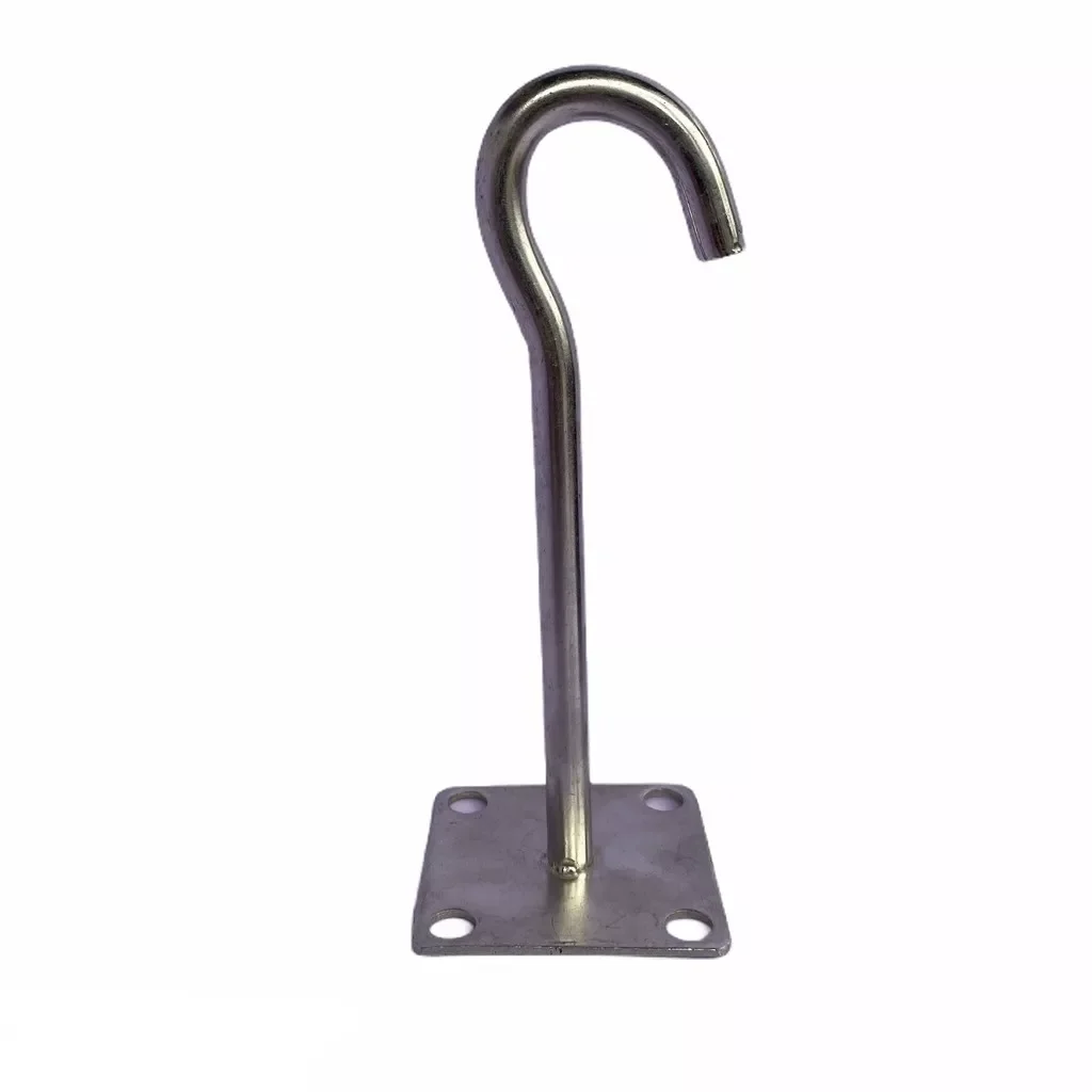Móc treo đèn trang trí, móc treo quạt trần inox có đế