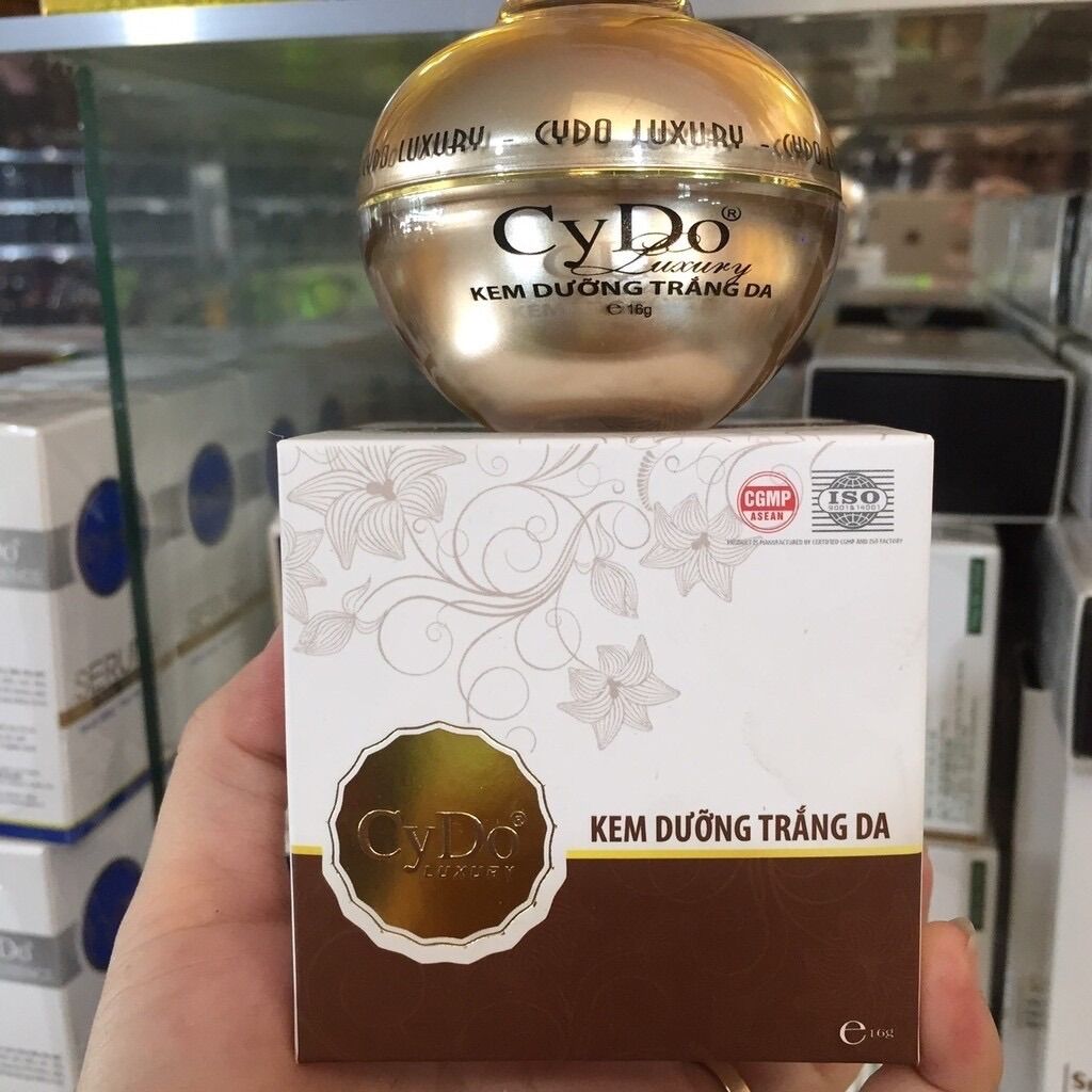 Kem dưỡng trắng da luxury cydo 16g
