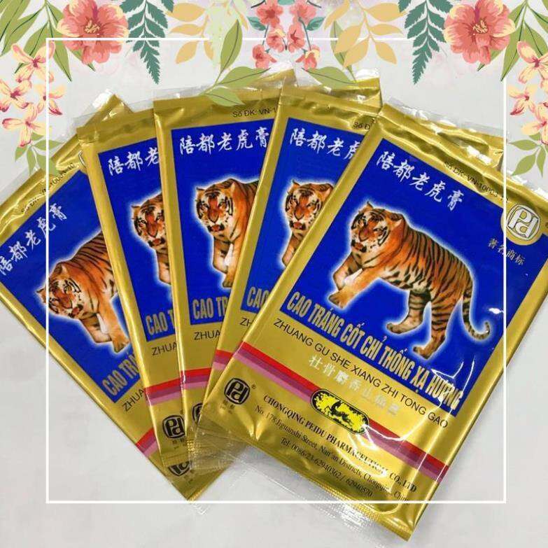 Cao dán con hổ . Miếng dán giảm đau, cao dán con hổ, miếng dán con cọp ,tăng cường lưu thông tuần hoàn máu.