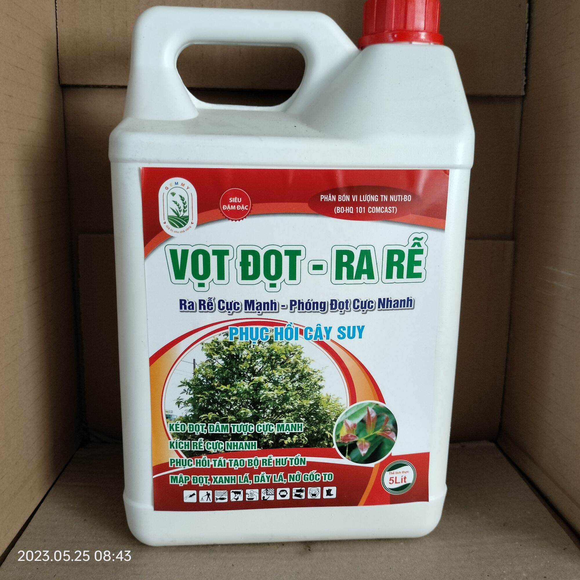KÍCH ĐỌT RA RỄ bình 5 lít
