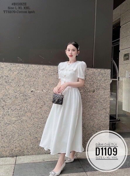Bigsize 60- 90kg ĐẦM DÀI TÚI