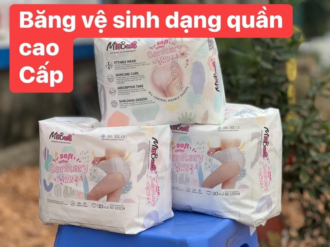 Băng vệ sinh dạng quần phụ nữ Miobuss