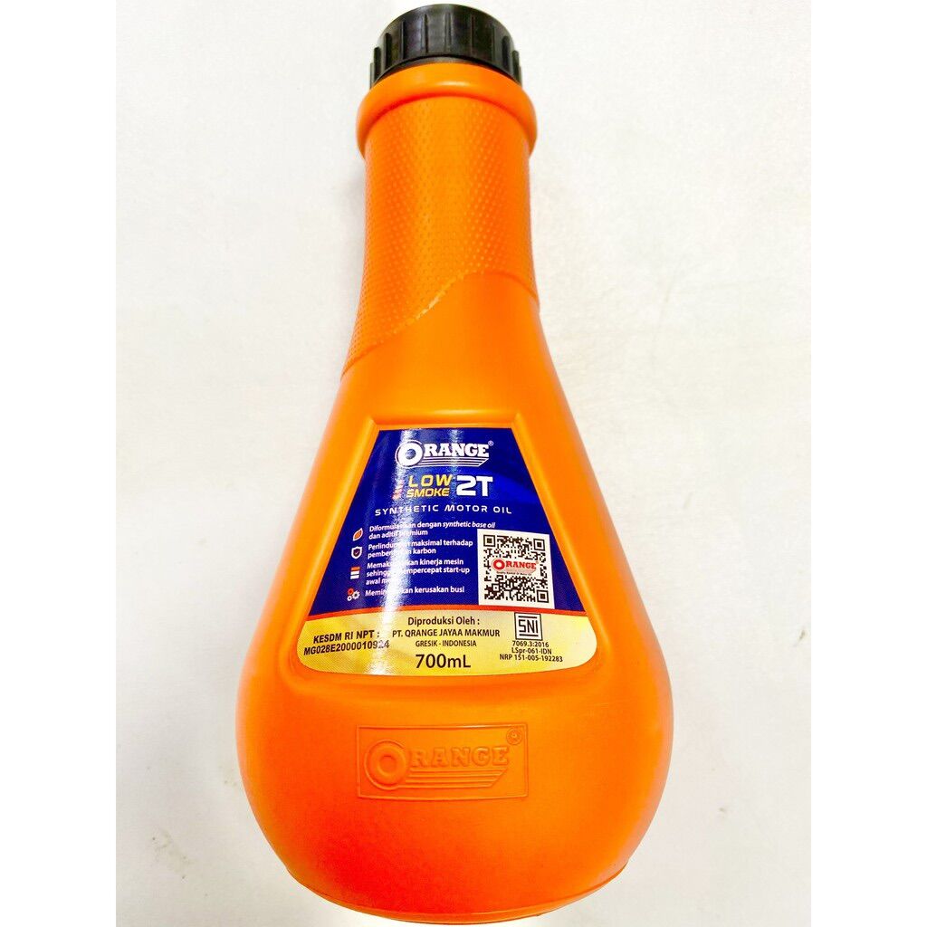Nhớt 2 thì Orange 2T 700ml, nhớt thơm - Nhập khẩu Indonesia