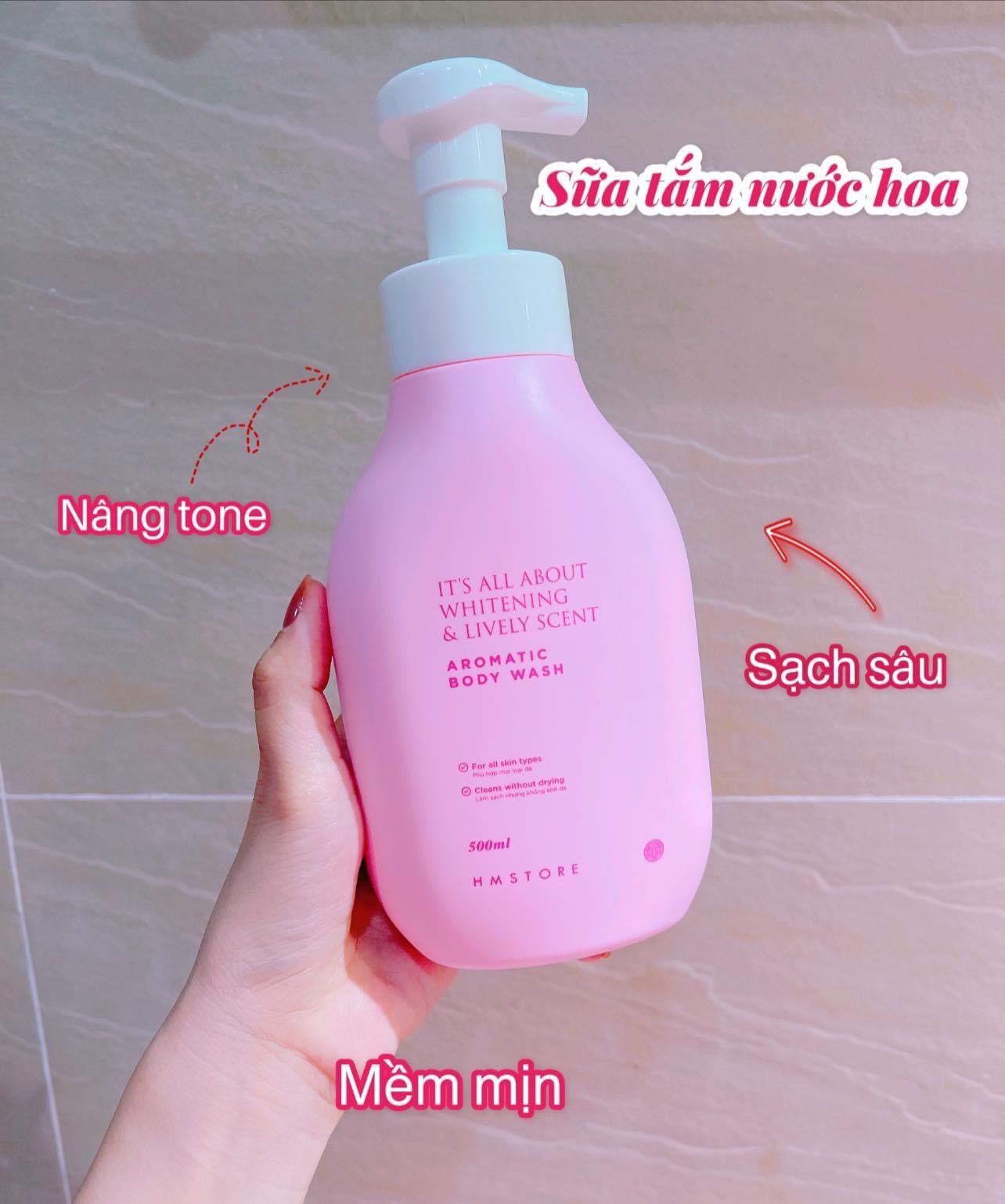 SỮA TẮM HƯƠNG NƯỚC HOA HM STORE
