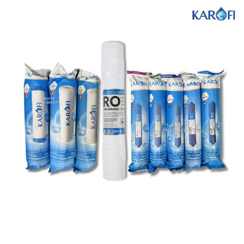 Combo 9 lõi cho máy Karofi model M-i129/H (123 + RO 100 HQ + 56789)