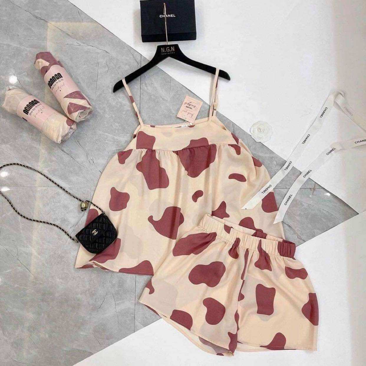 Bộ cộc đùi mặc nhà mềm mịn