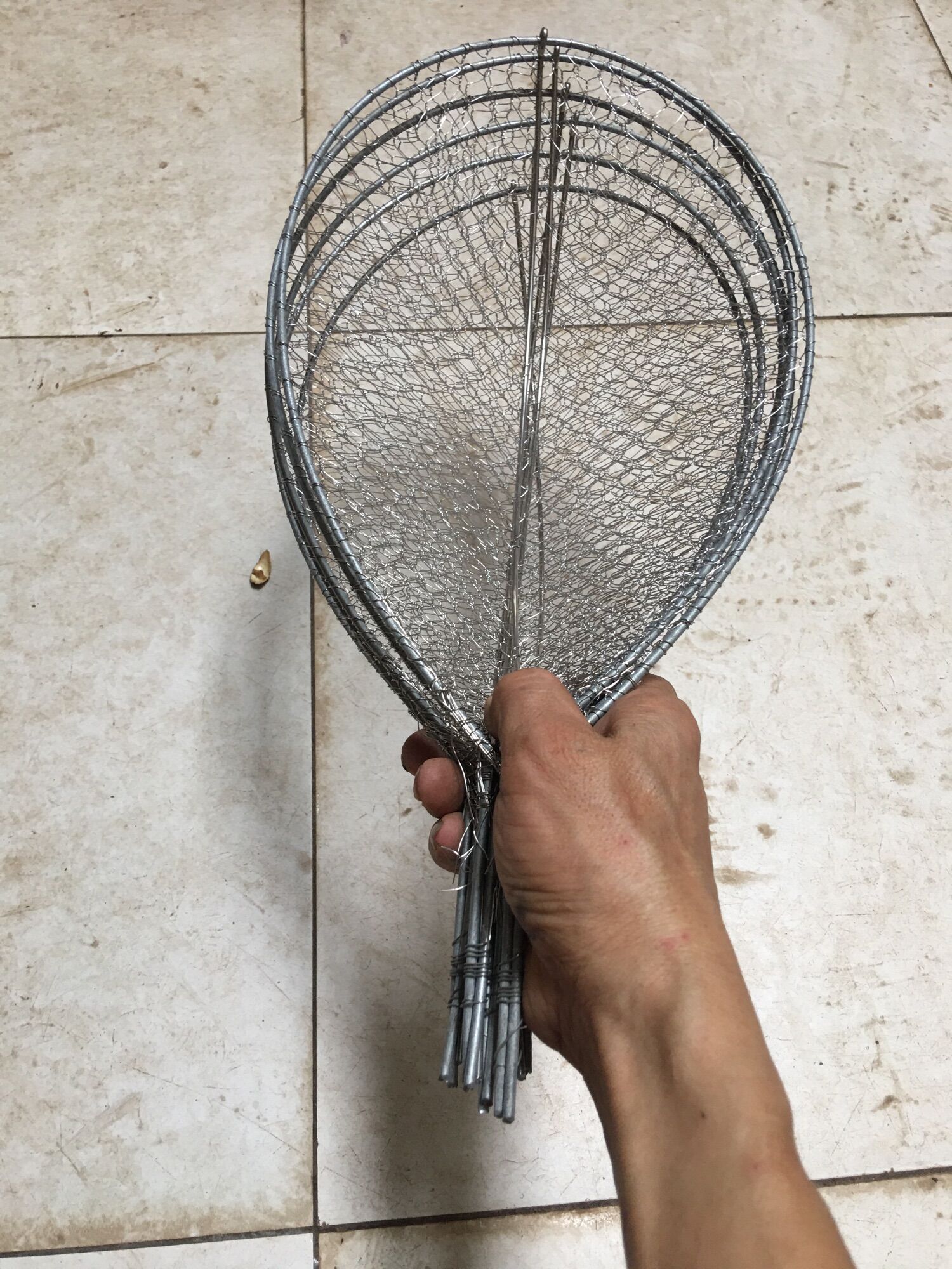 1 VỢT CÁ TO BỰ INOX