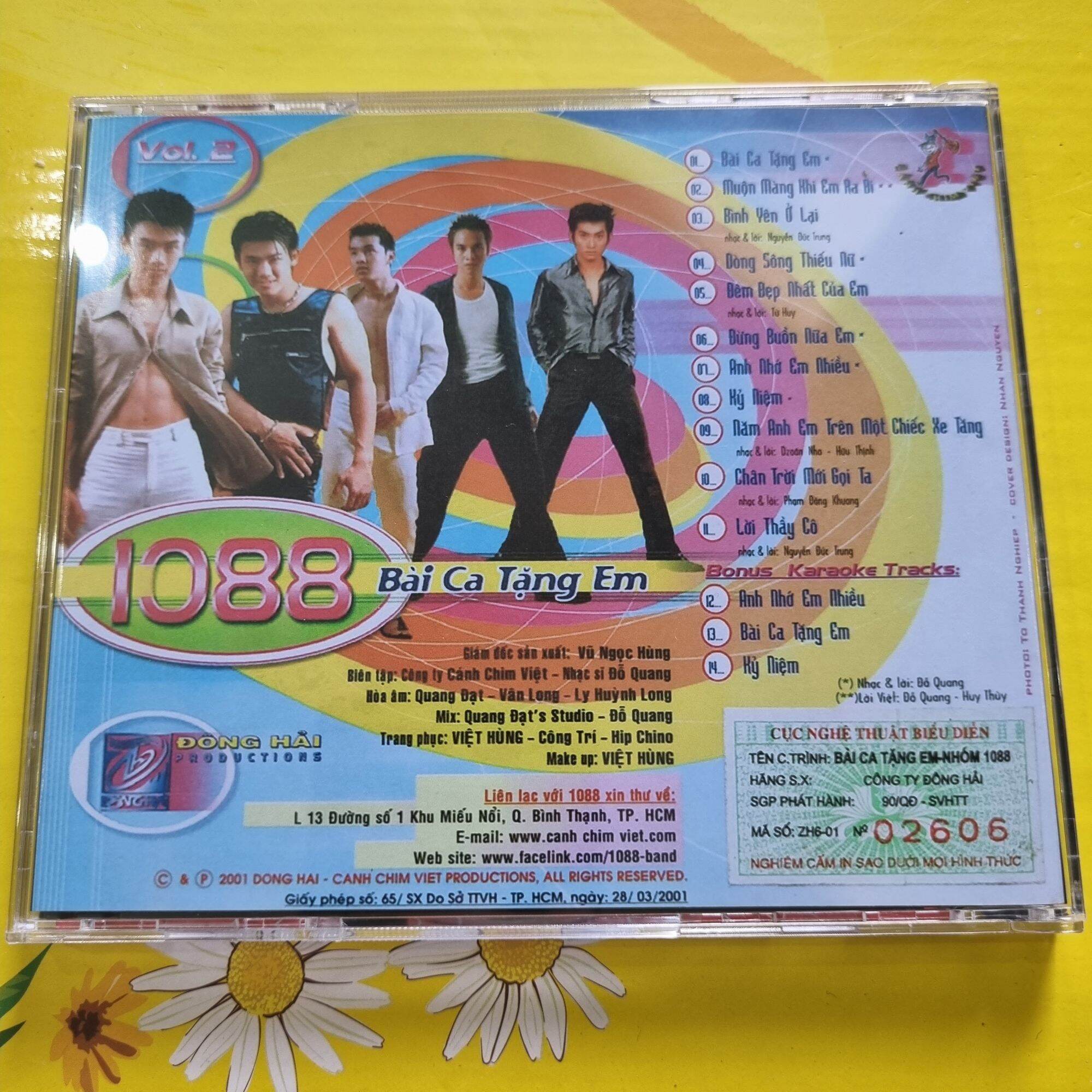 1088 - Bài Ca Tặng Em Vol 2 (2001)
