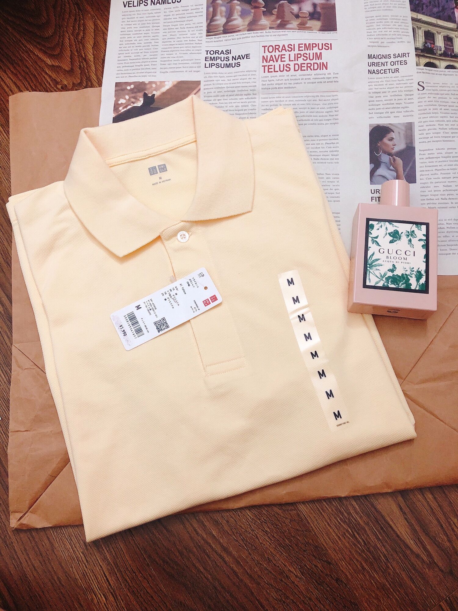 Áo Phông Polo nam Uniqlo