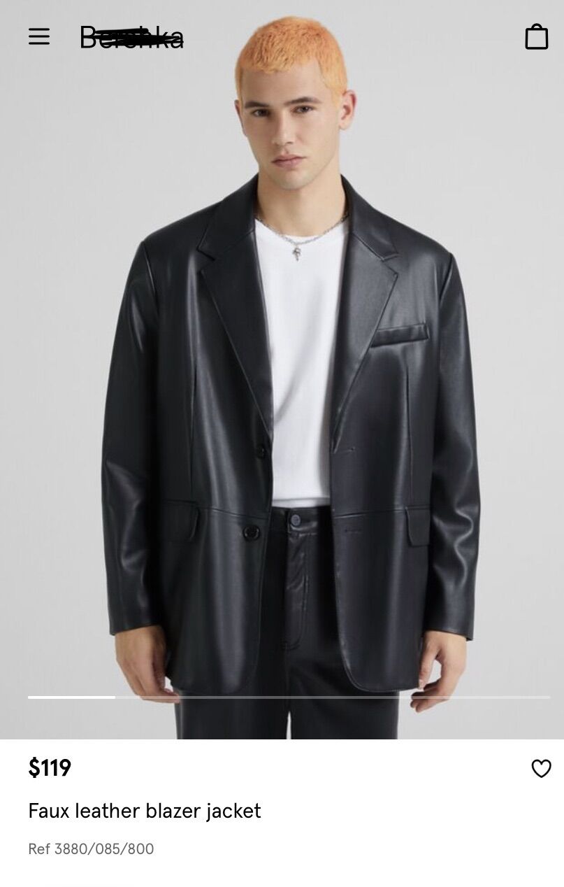 Áo blazer bershka nam