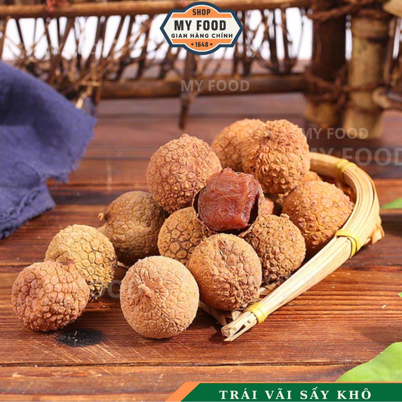 vải thiều sấy khô 500g