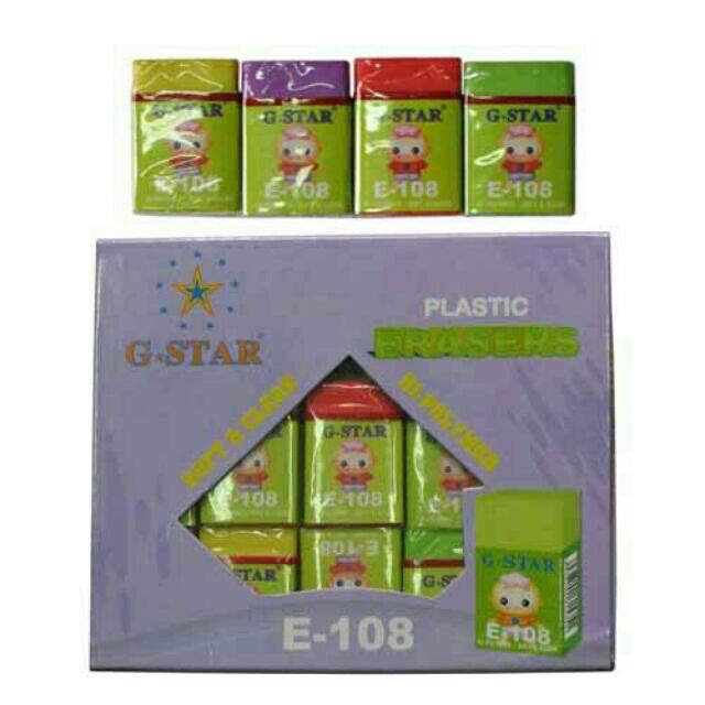 Hộp 30 Cục Gôm (Tẩy) Học sinh