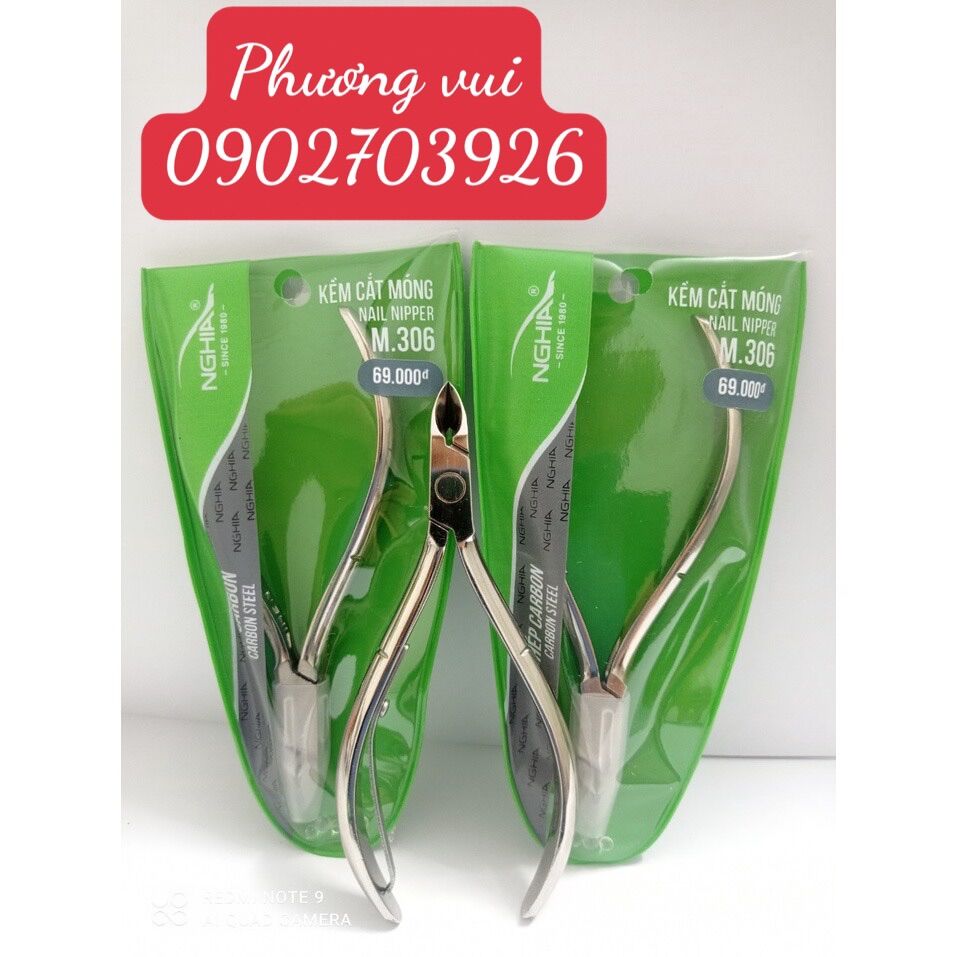 Kìm nghĩa M.306 Kìm cắt móng tay nghĩa 306 inox chống gỉ sét