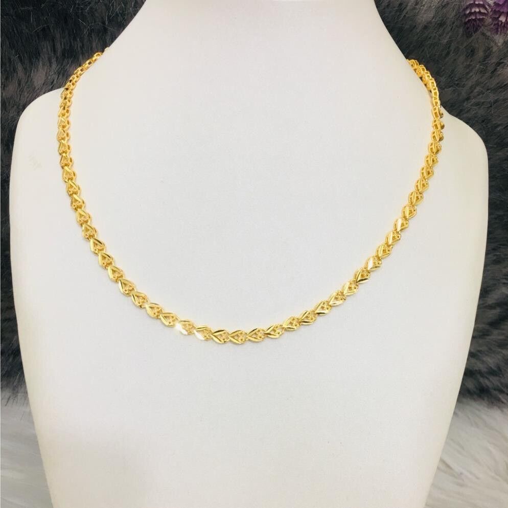 Dây chuyền mạ vàng nữ