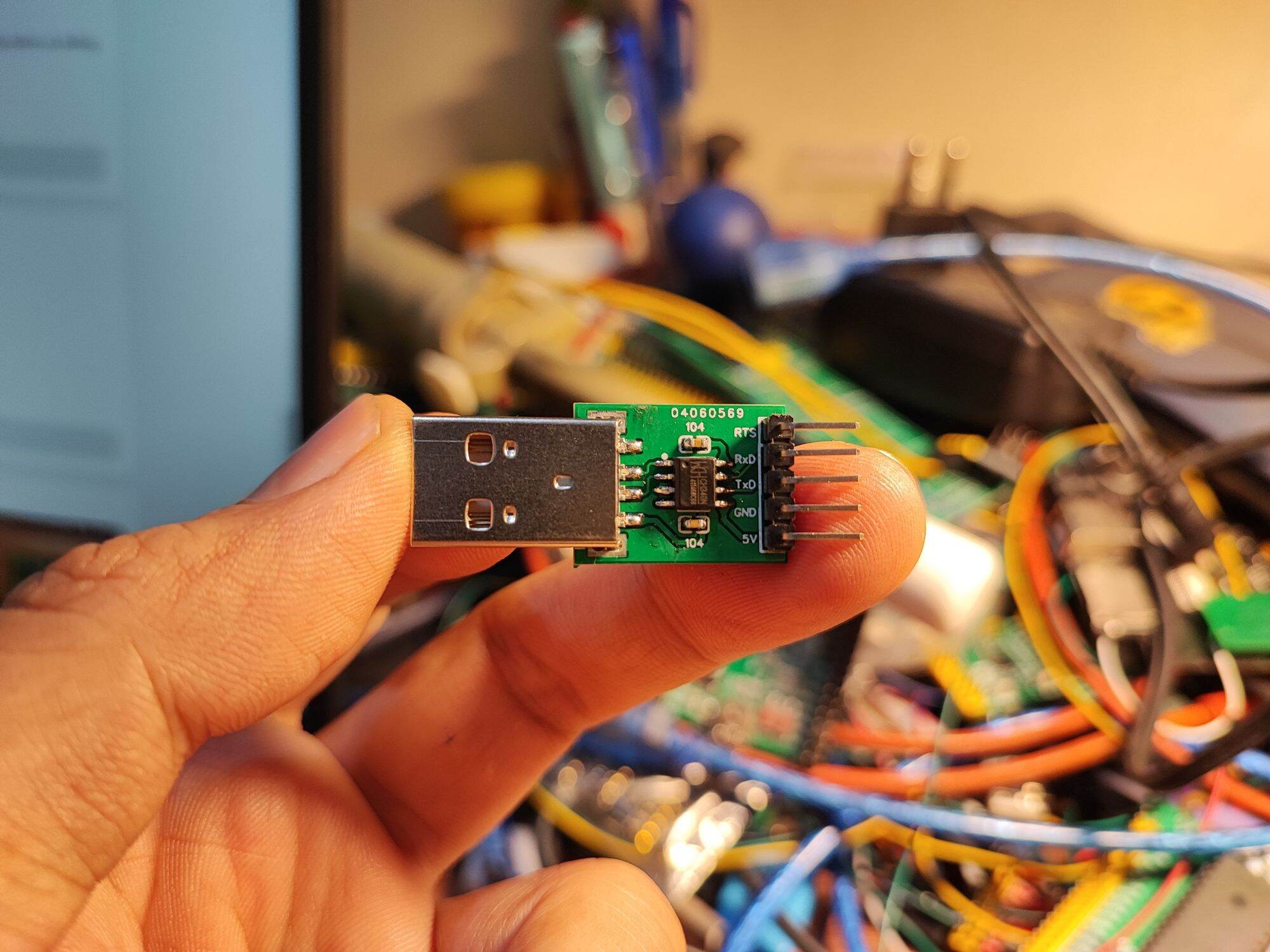 Mạch usb to uart ch340n