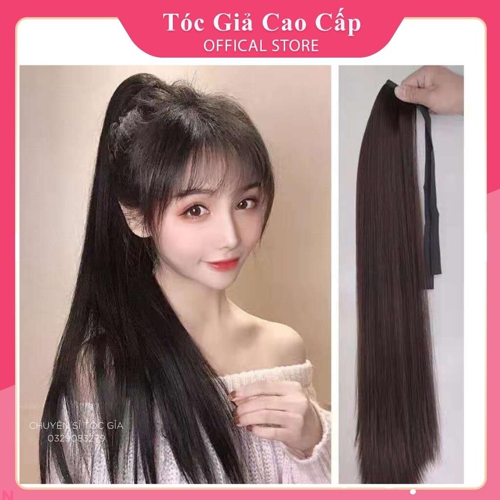 CỘT TÓC GIẢ CỘT THẲNG DÀI C004