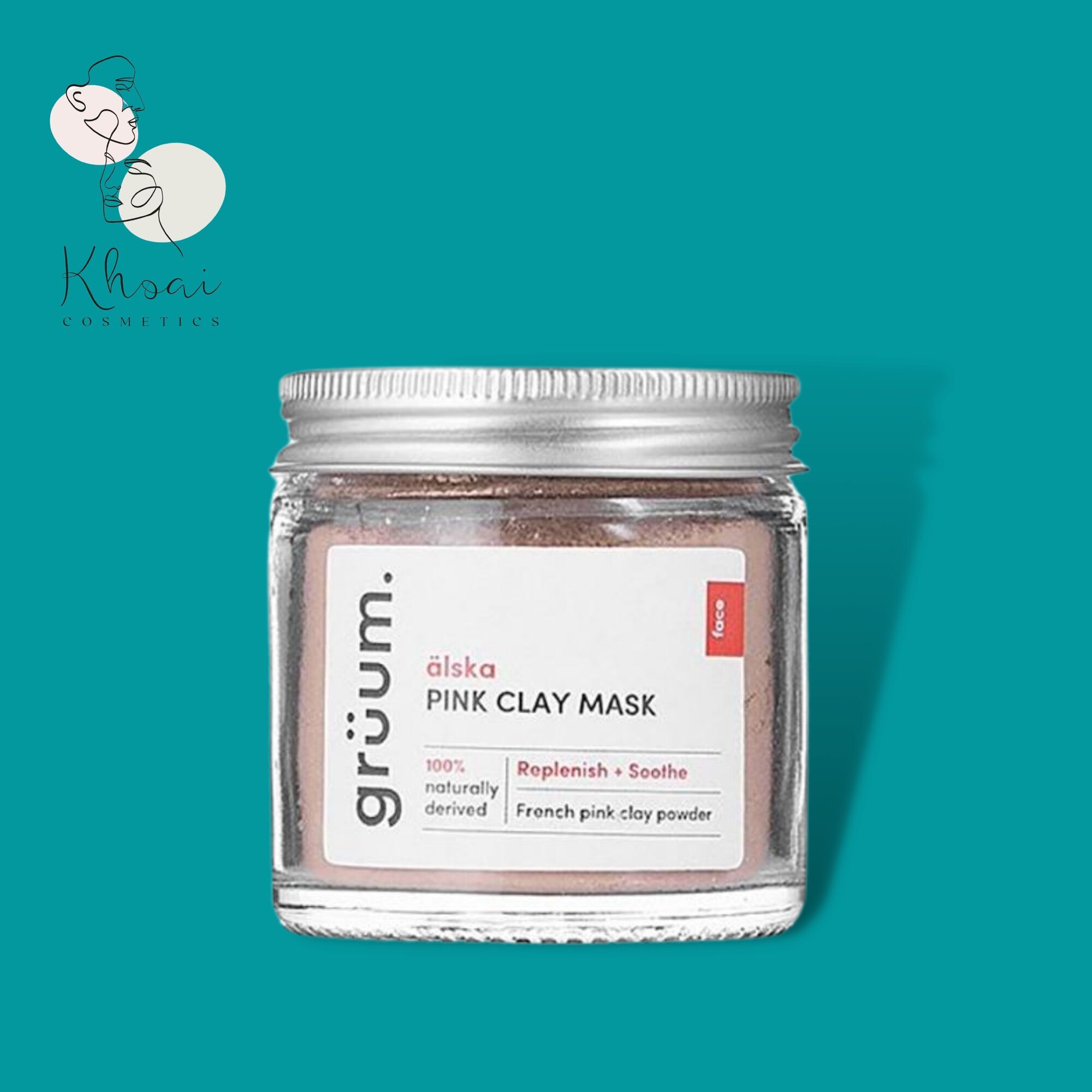Gruum älska Clay Face Mask 50ml