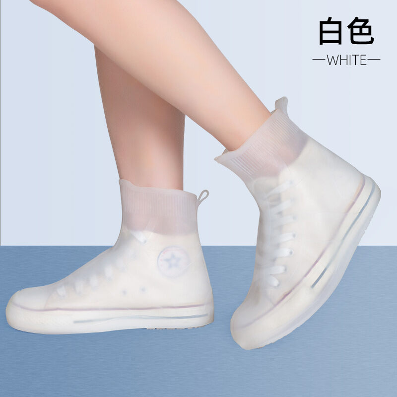 Ủng đi mưa ủng đi mưa chống nước người lớn mẫu nam nữ bọc ủng đi mưa tpe chịu mài mòn dày dặn chống trượt đi mưa ủng đi mưa ống cao vừa