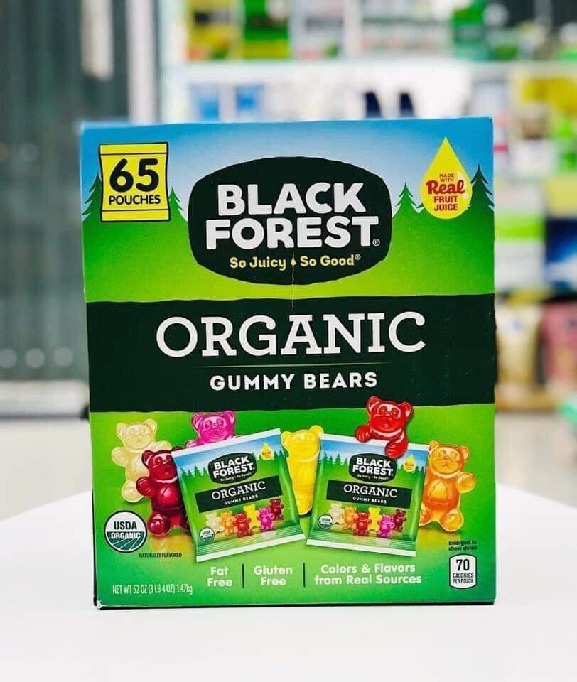 Kẹo dẻo hữu cơ trái cây Black Forest Organic Mỹ cho bé