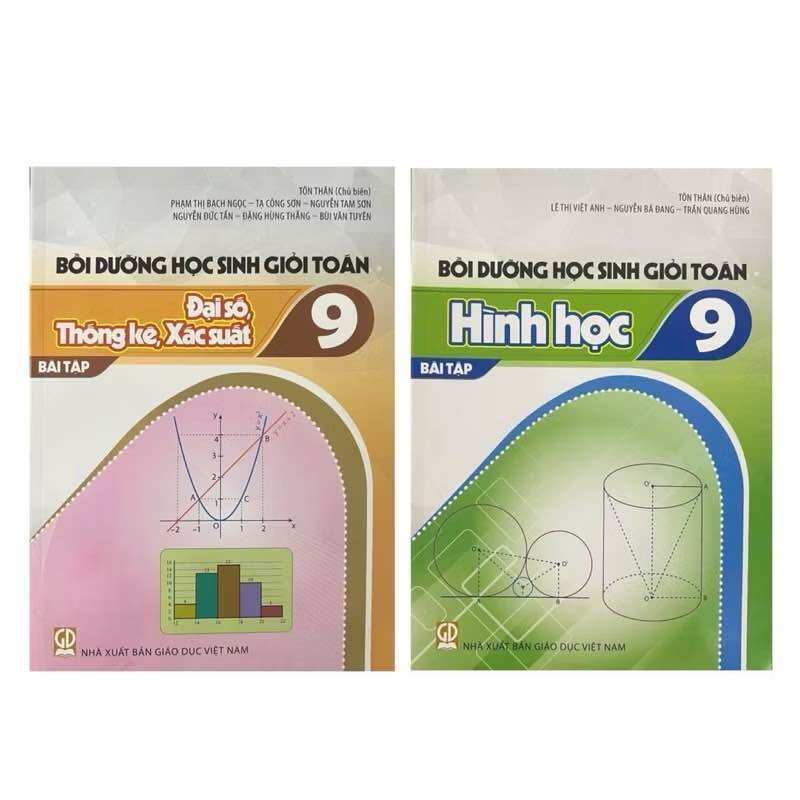 Sách - ( Combo ) Bồi dưỡng học sinh giỏi Toán 9 ( Bài Tập )