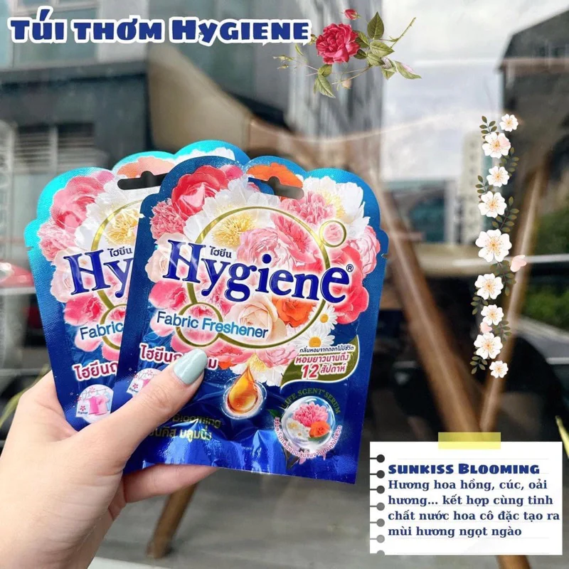 Túi thơm Hygiene 8g treo phòng siêu hot