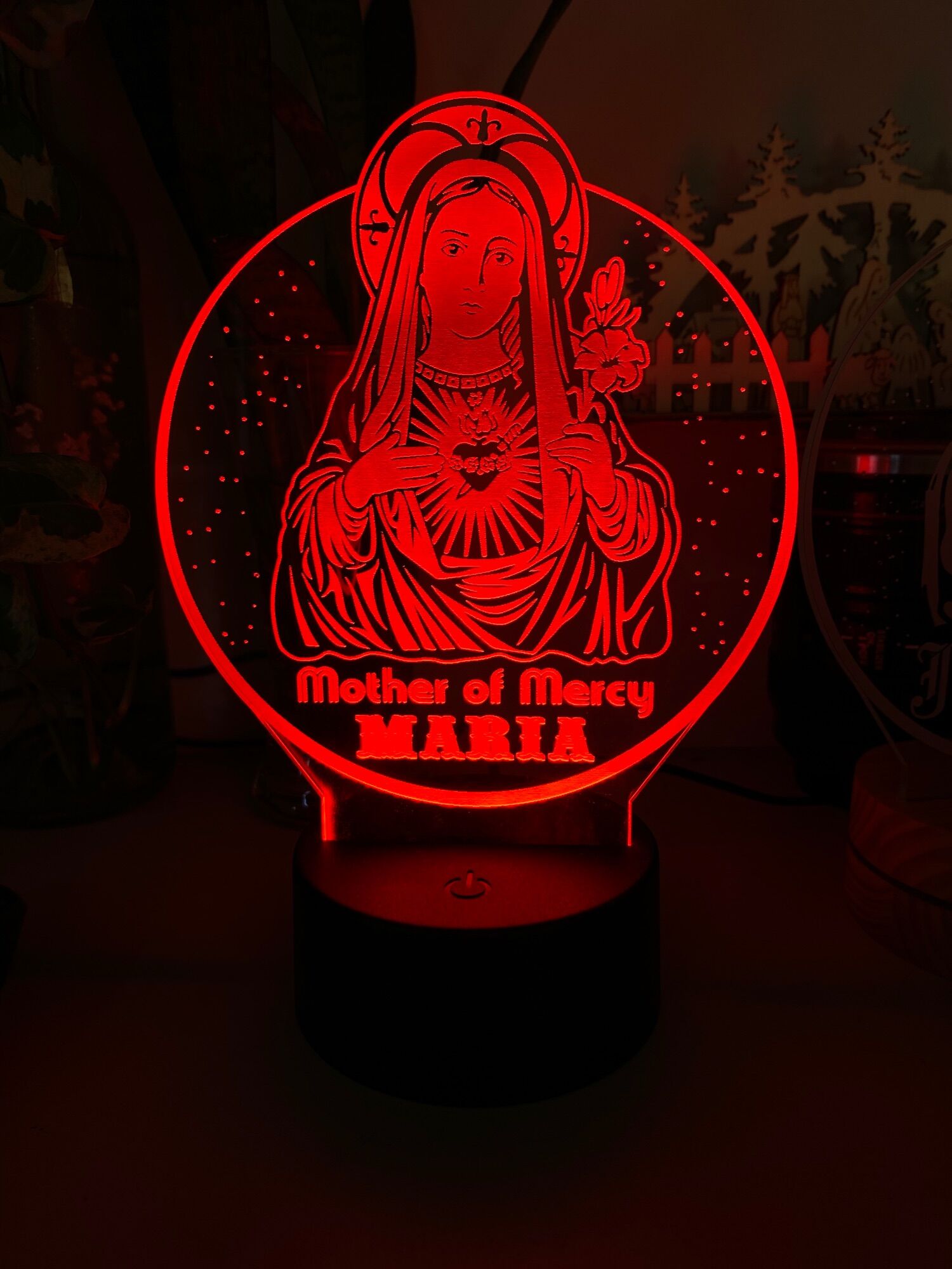 Đèn led ĐỨC MẸ MARIA