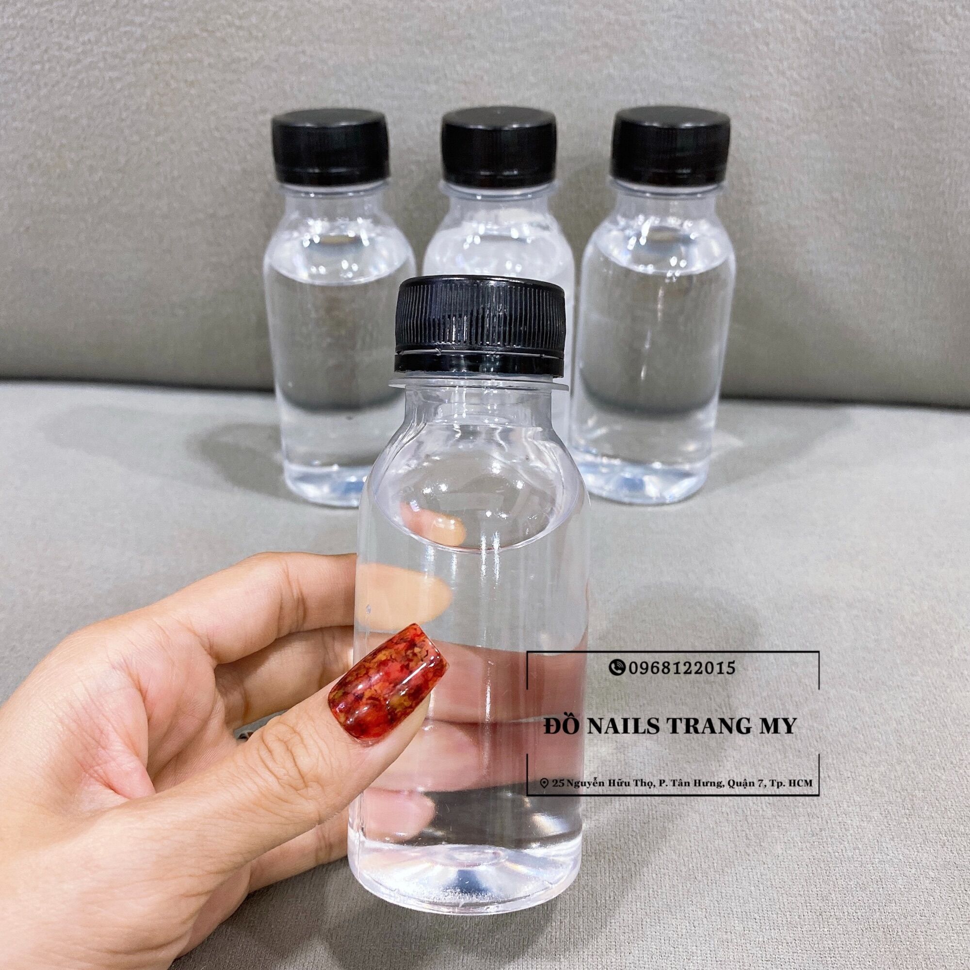 Nước làm hoa nail, siêu dẻo, mịn bột