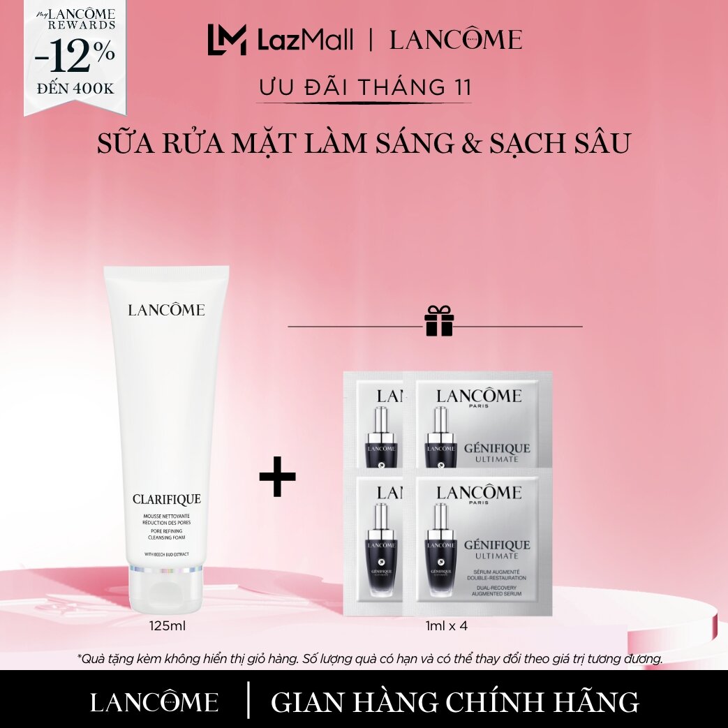 Sữa rửa mặt tạo bọt, làm sáng & cải thiện lỗ chân...