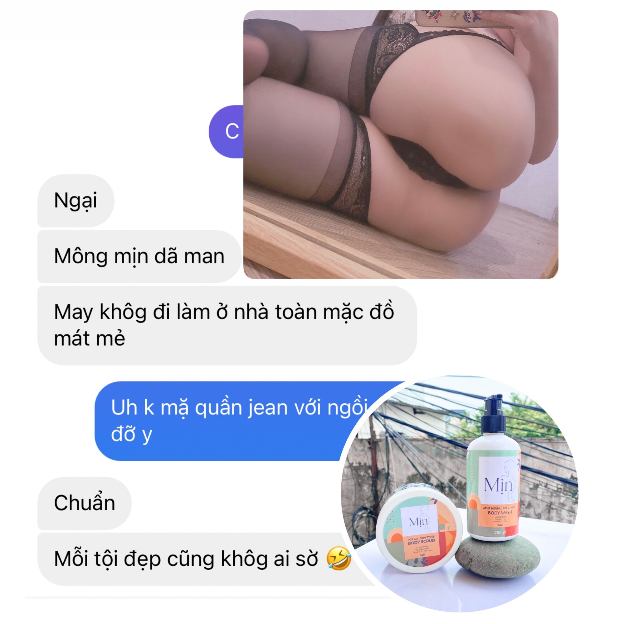 Chai Sữa Tắm Mịn - Mụn, Viêm Nang Lông