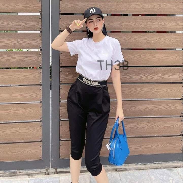 Quần bom baggy MIE dáng lỡ cạp chun nhiều kiểu chữ có cạp lót dày chất umi hàn