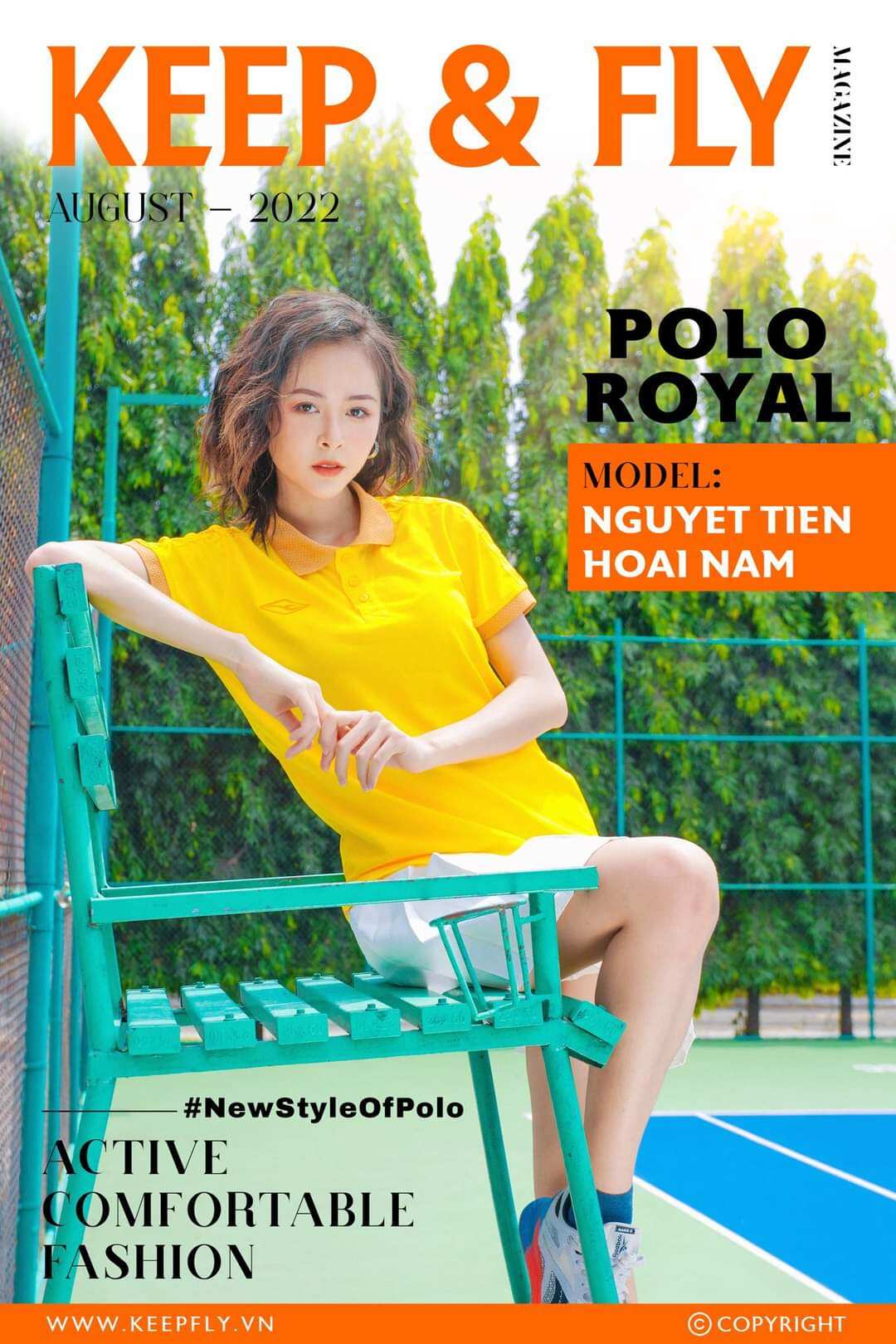 Áo polo thể thao royal keep & fly khởi nguồn cho sự đẳng cấp, năng động và cá tính