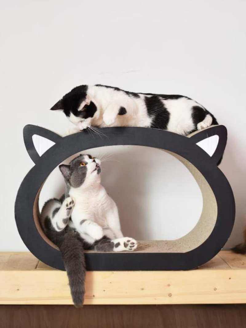 Đồ Dùng Cho Mèo Bảng Cào Móng Cho Mèo Hình Đầu Mèo Bảng Cào Móng Cho Mèo