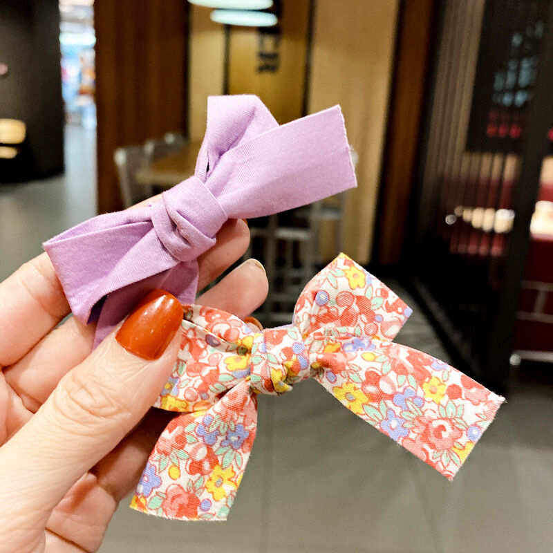 [ Tiệm Tháng Tư ] Set kẹp Nơ xinh