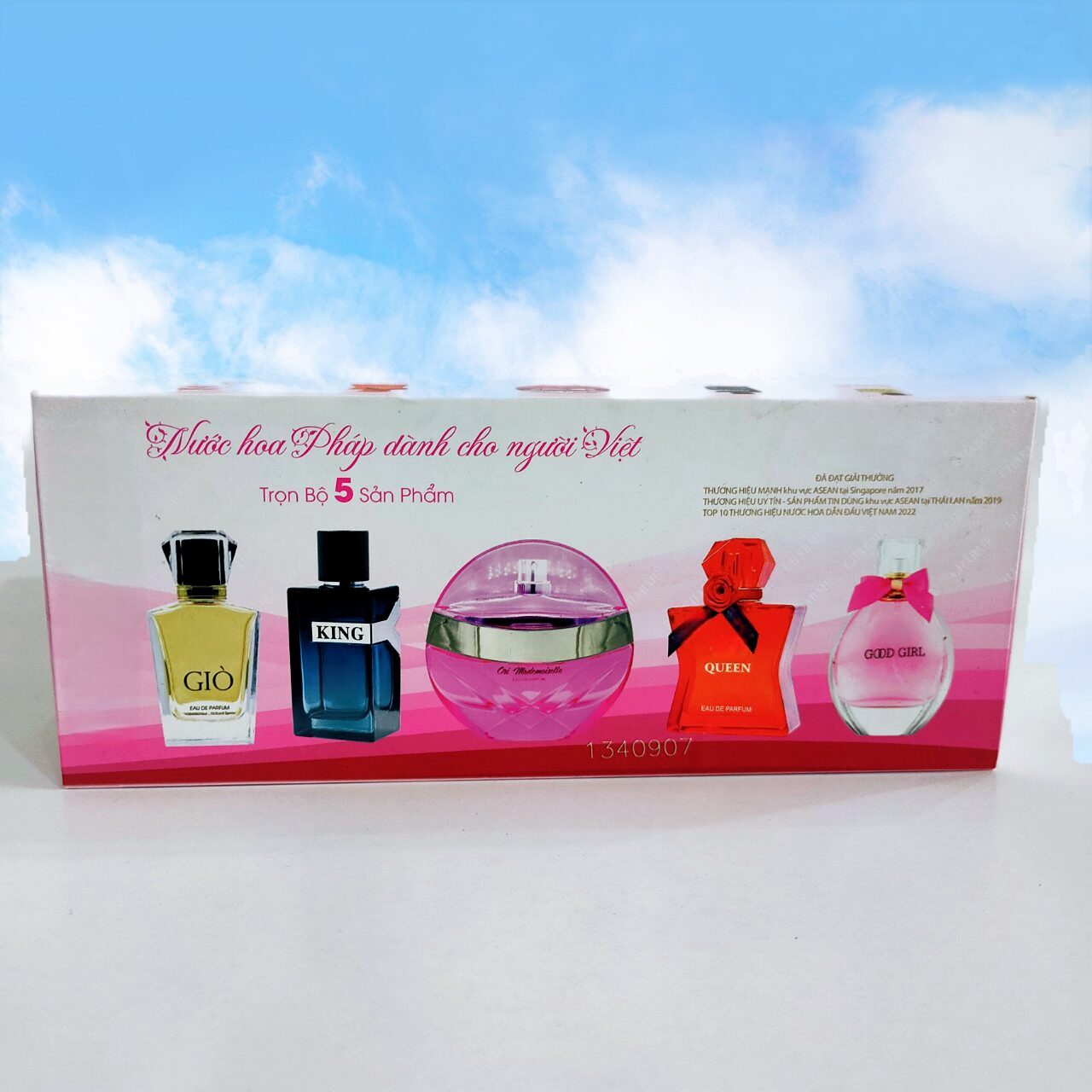 Set 5 Chai Nước Hoa Mini 10ml