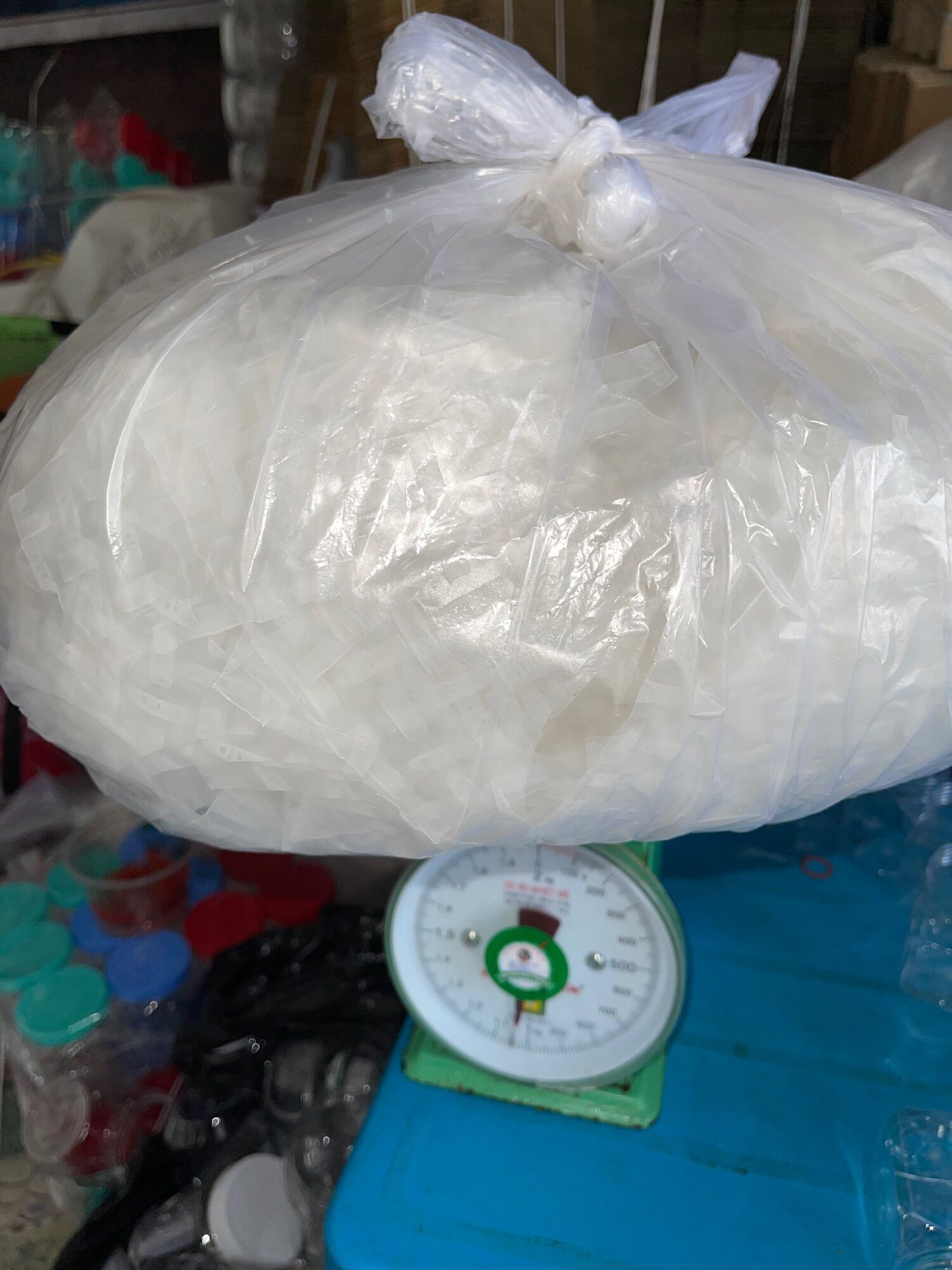 1kg of Soft, Thin Dried Rice Bran for Making Mixed Rice Paper