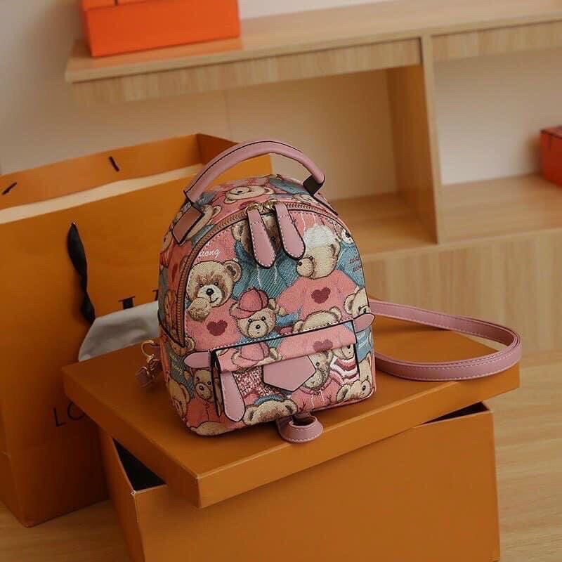Super Cute Pink Bear Backpack