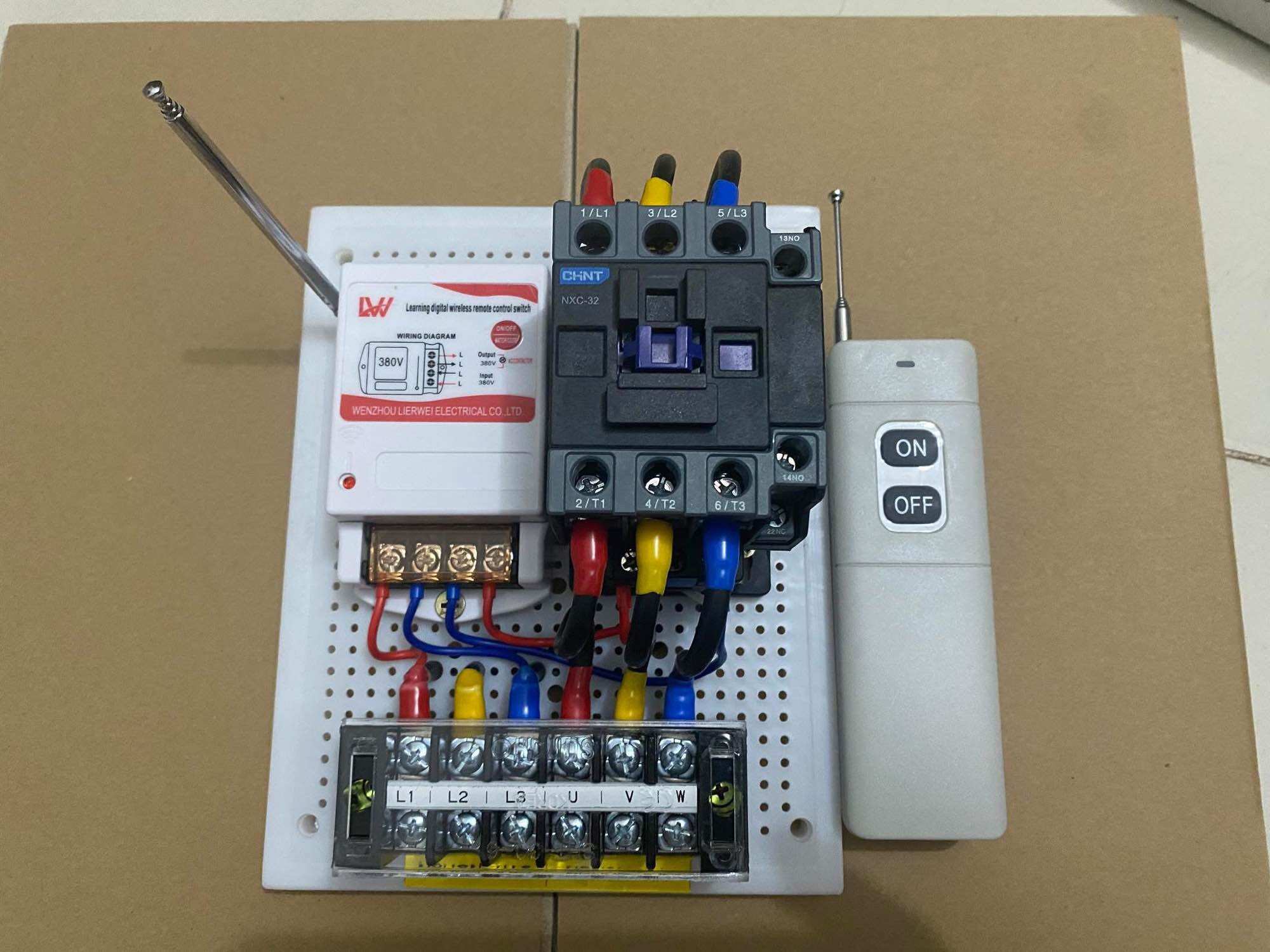 Điều khiển từ xa 3 pha công suất 5kw,10kw