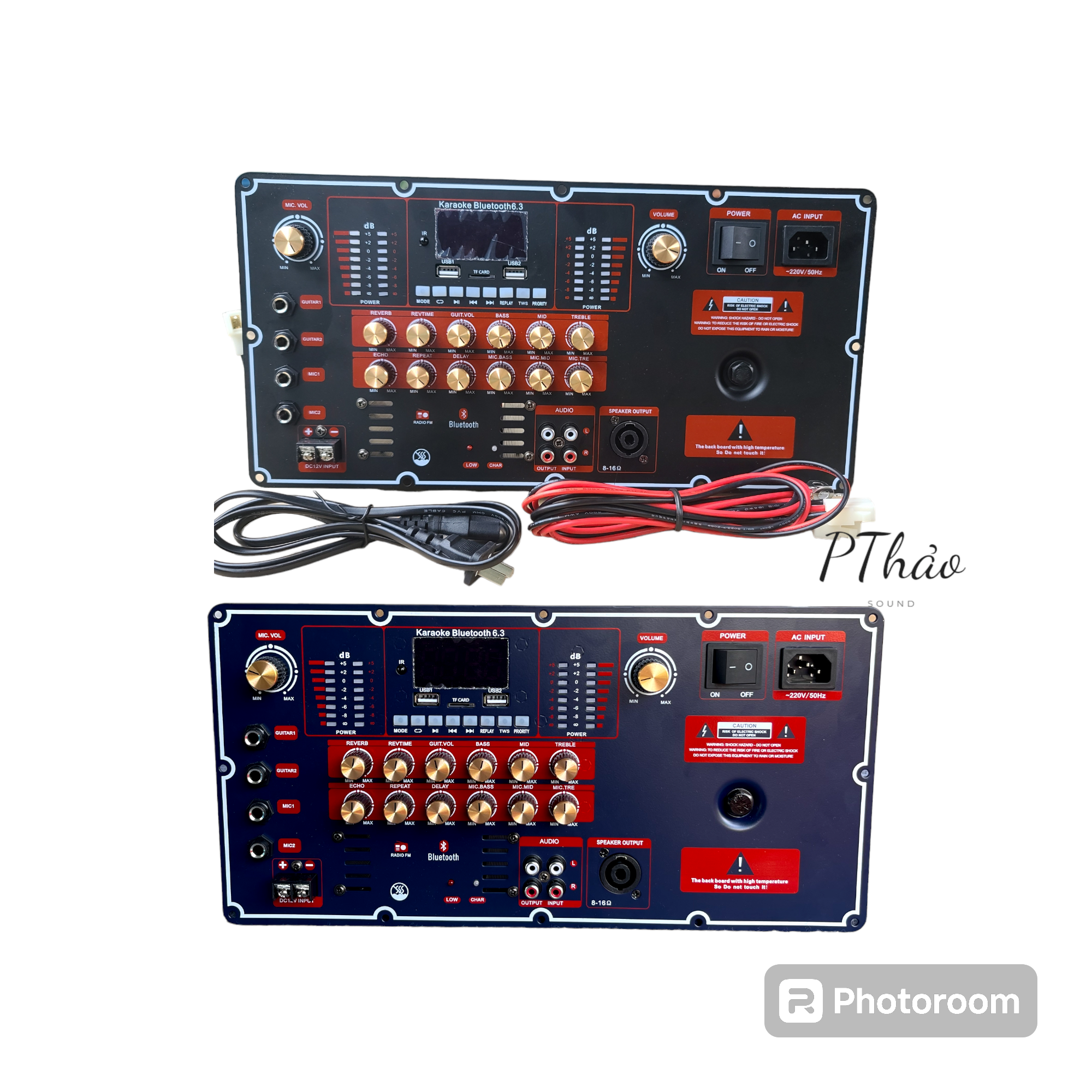 Mạch Loa Kéo T450s ReVerb Công Suất Lớn Có Quạt Tản Nhiệt
