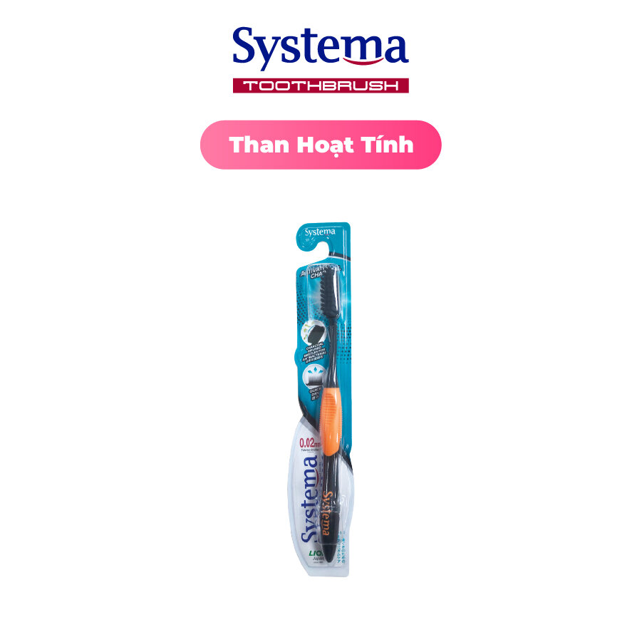 Bàn chải đánh răng Systema Active Clean siêu mềm mại 0,02mm