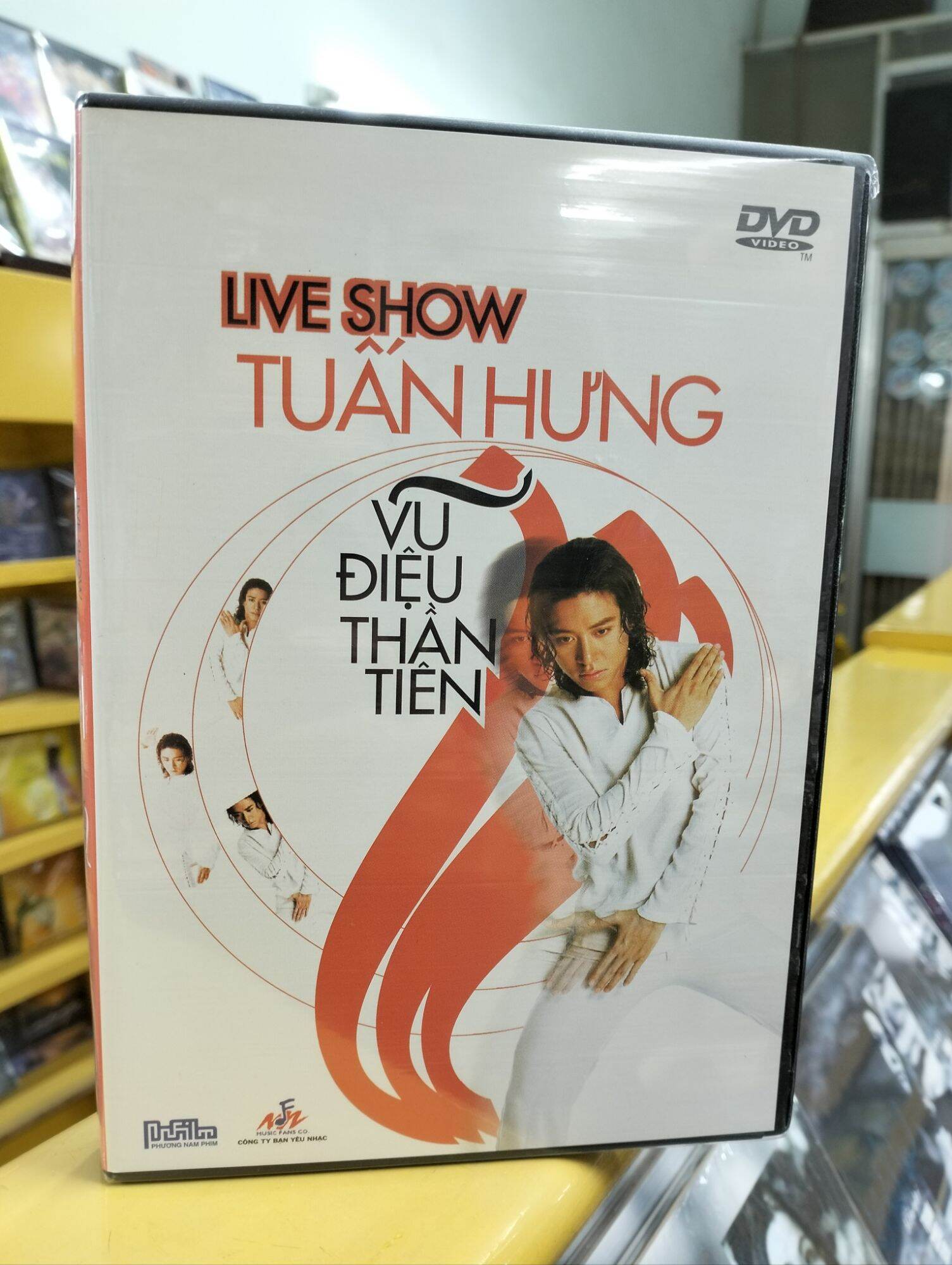 Dvd live show tuấn hưng - vũ điệu thần tiên
