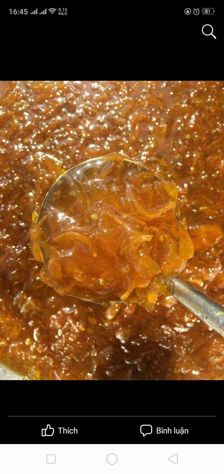 Tắc xí muội mật ong nhà làm ( 45000₫/ 600g).