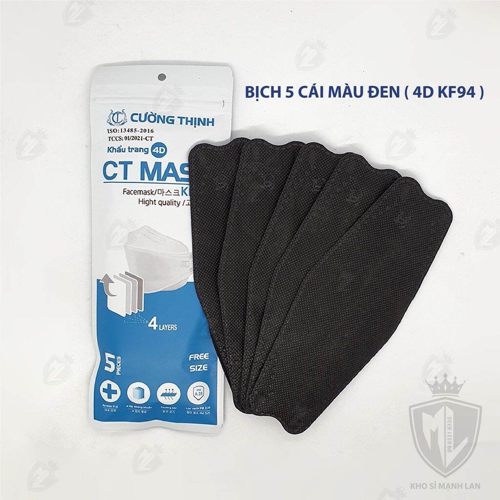 Khẩu trang 4d mask kháng khuẩn kf94 công nghệ hàn quốc