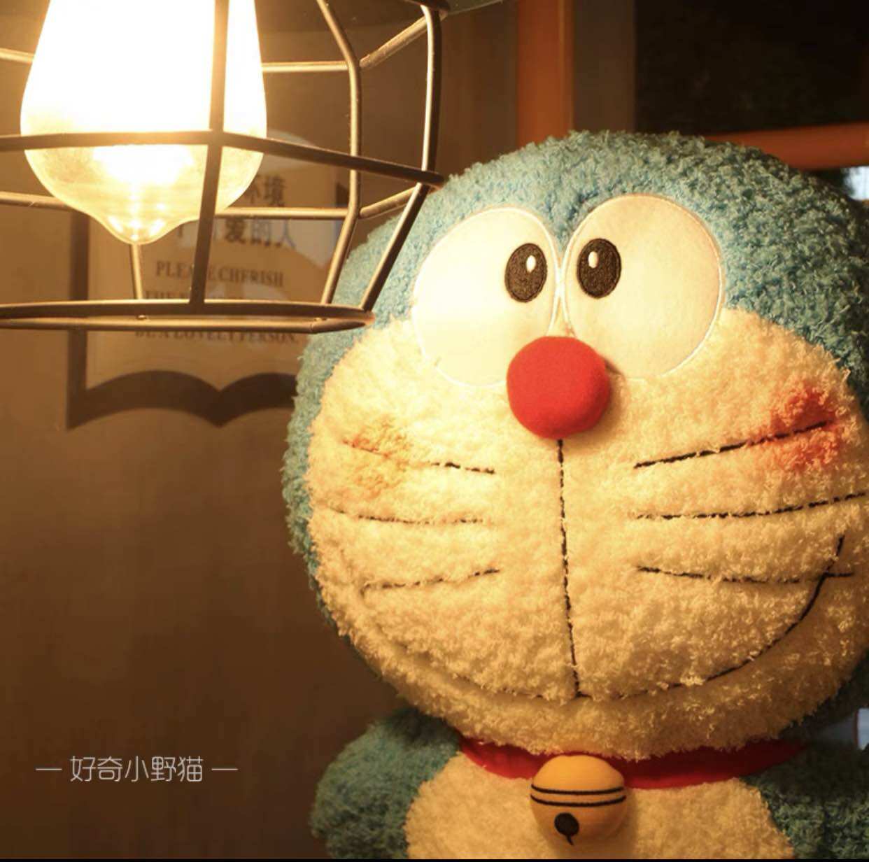 Doraemon nhồi bông dễ thương 35cm, gấu bông doraemon