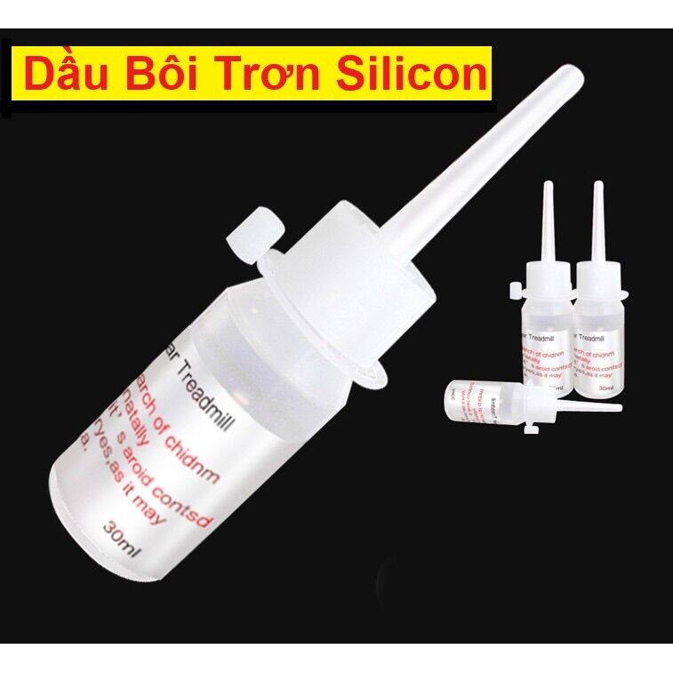 Dầu silicone chai 30ml chuyên dùng cho pc, bôi trơn o-ring, van điều áp, máy móc, bơm cao áp, máy chạy bộ, quạt....