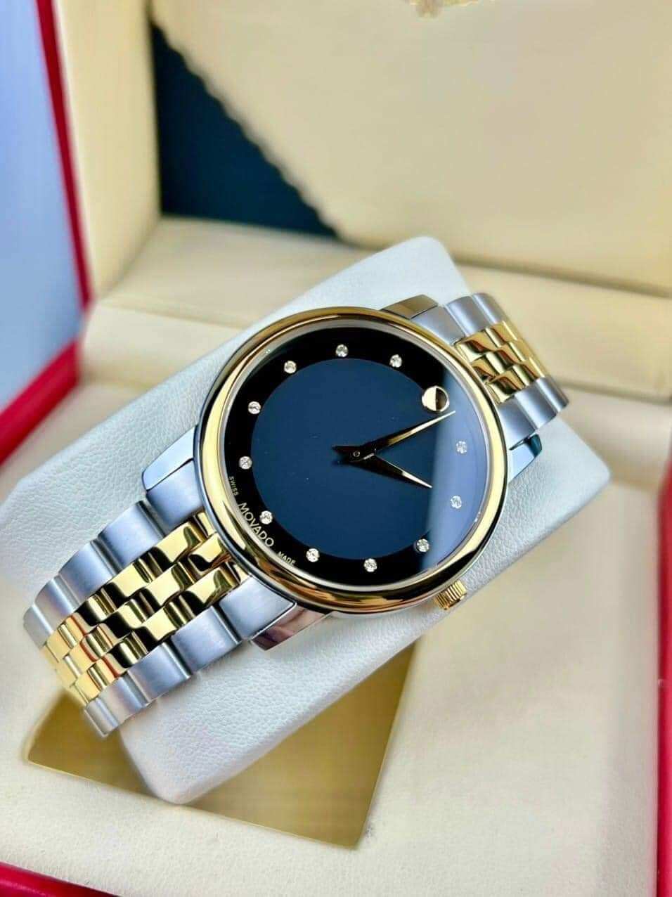 Đồng hồ nam M0VAD0 size 40mm máy Nhật kính sapphire chống xước chống nước tốt dây inbox đúc đặc hàng chuẩn