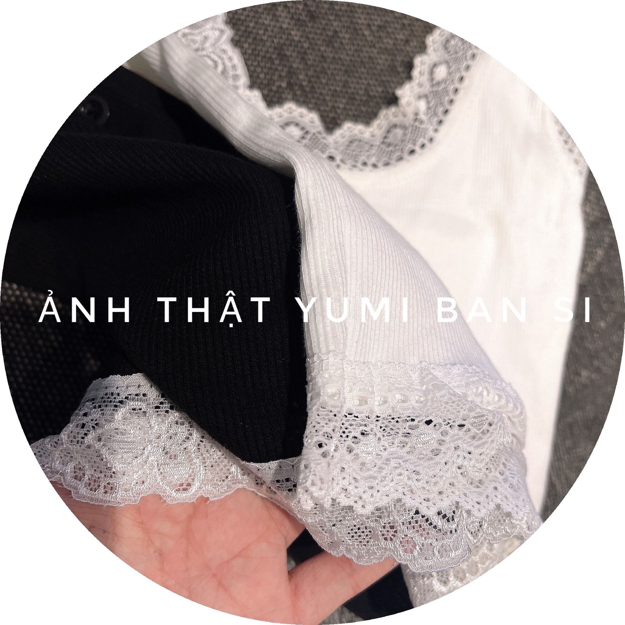 Áo Yếm Viền Ren Hở Lưng Siêu Xinh