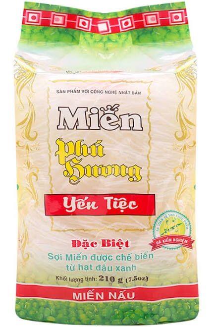Miến yến tiệc phú hương