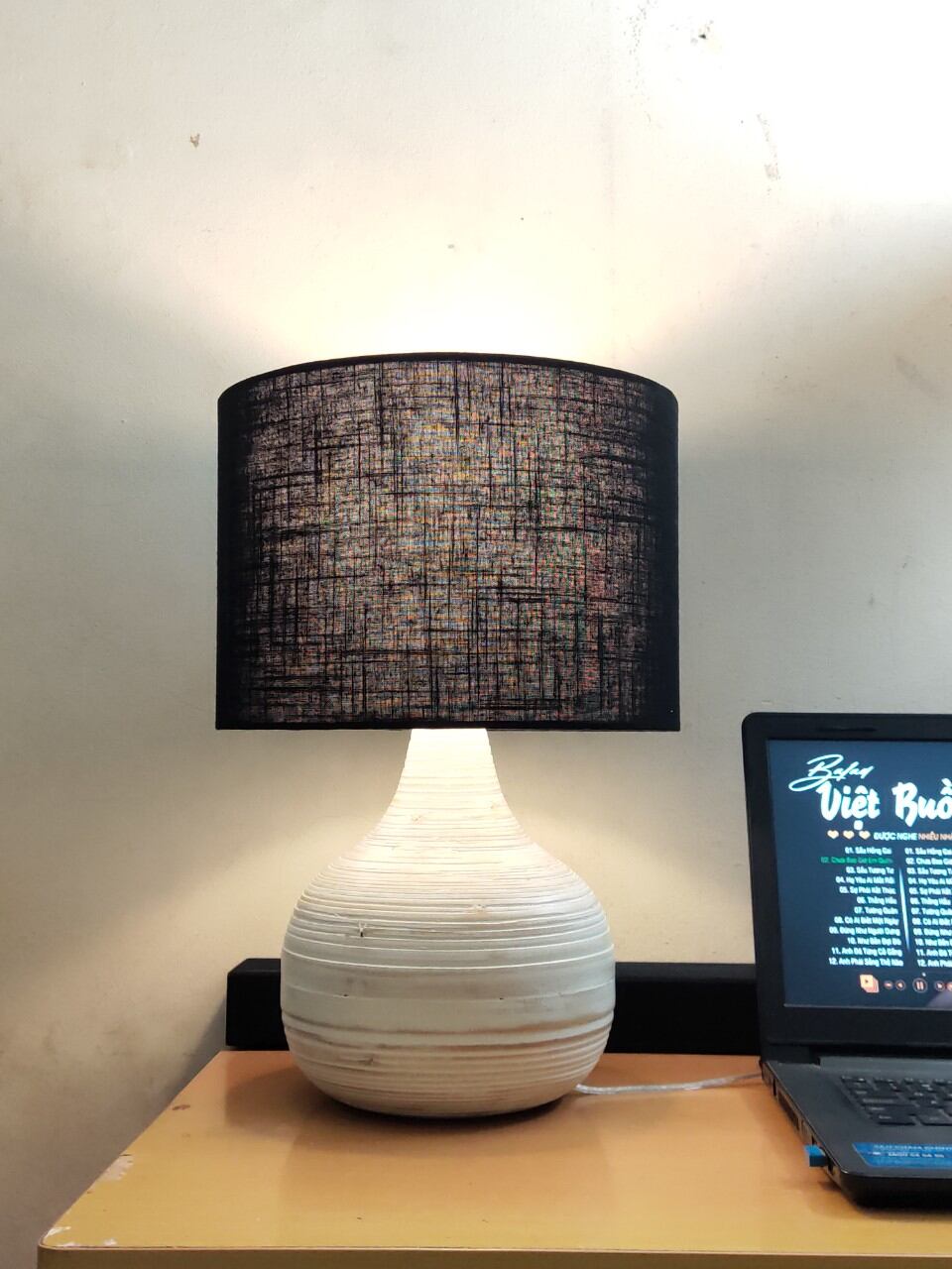Chao đèn vải 28cm