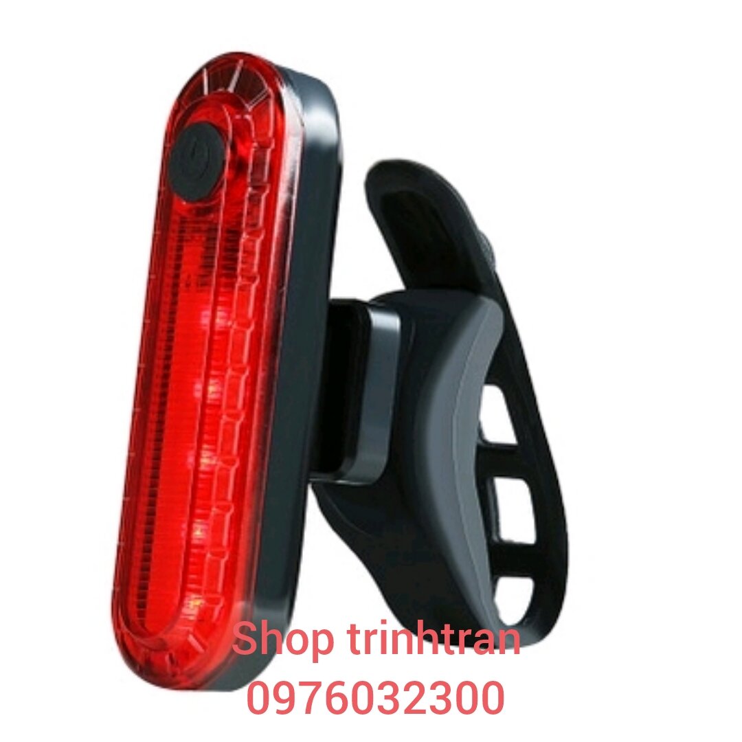 Bộ đèn hậu chớp cảnh báo, đèn chiếu sáng xe đạp có còi cho xe đạp có sạc USB, chống nước.