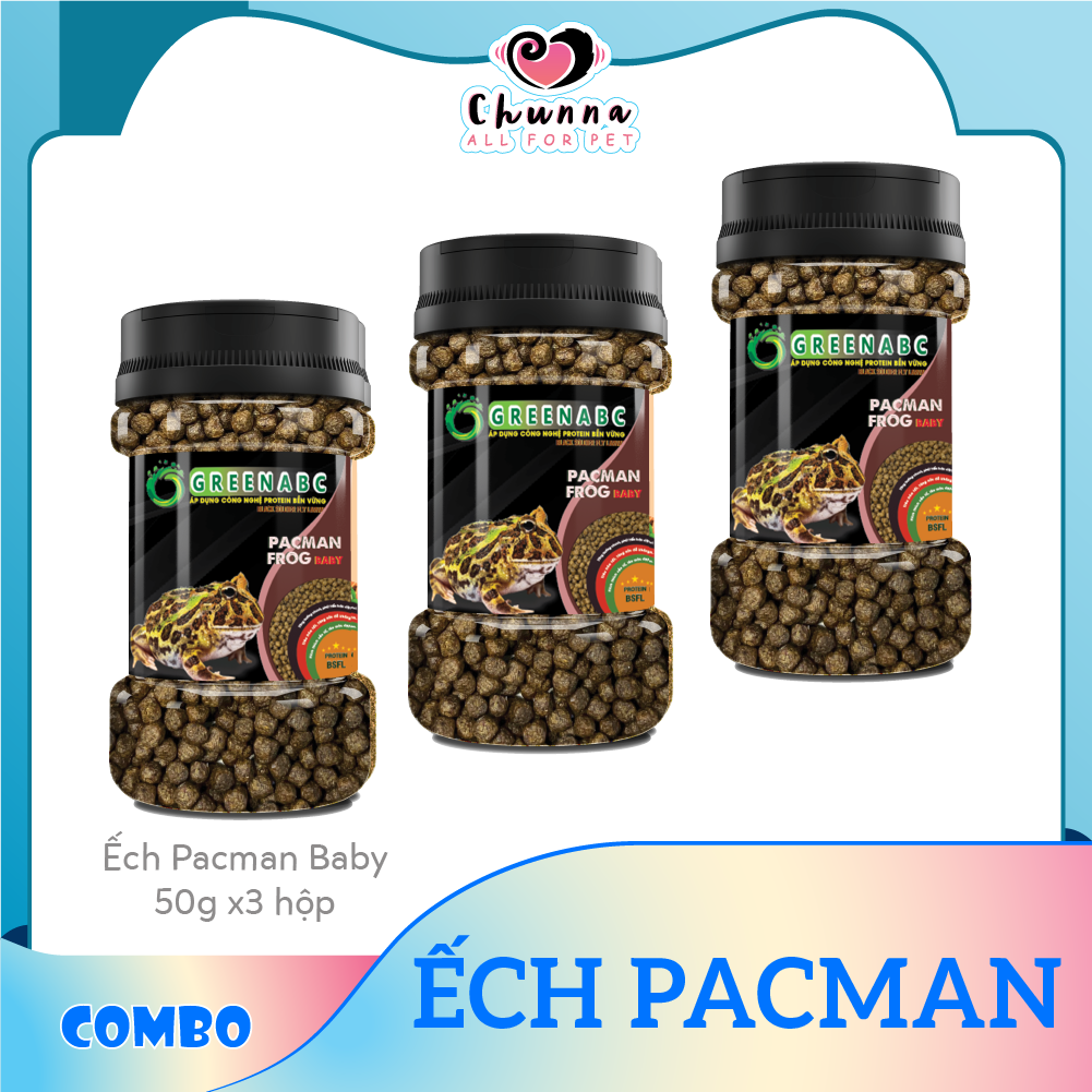 Thức ăn ẾCH PACMAN - Pacman Frog